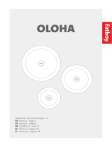 fatboy Oloha Trio LED Battery Light and Shell Manual de usuario