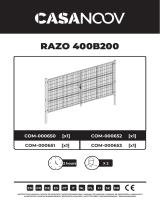 Casanoov RAZO 400B200 Manual de usuario