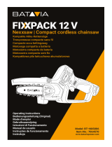 Batavia BT-NXS006 Compact Cordless Chainsaw Manual de usuario
