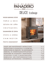 Panadero DELICE EcoDesign Wood Burning Stove Manual de usuario