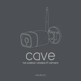 Veho Cave VHS-010-OC HD Outdoor Wireless IP Camera Manual de usuario