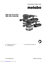 Metabo SXE 425 TURBOTEC Manual de usuario