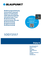 Blaupunkt 5DD72557 Manual de usuario