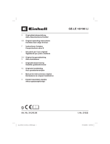EINHELL GE-LE 18-190 Li Cordless Lawn Edge Trimmer Manual de usuario