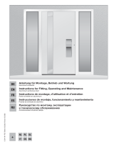 HOERMANN Aluminium Entrance Door Manual de usuario