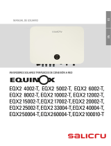 Salicru EQX2 50004-T Three Phase Grid Tie Solar Inverter Manual de usuario