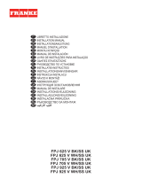 Franke FPJ 625 V BK-SS UK Manual de usuario