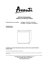 Avanti RM1700W-1 Manual de usuario