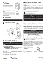 White Rodgers White-Rodgers 1E30N-910 Mercury Free Mechanical Thermostat Manual de usuario