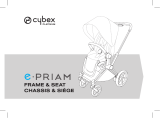 CYBEX Priam Frame and Seat Manual de usuario