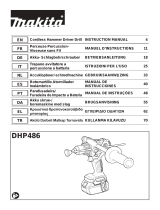 Makita DHP486RTJ Manual de usuario