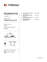 FIRRAK R120101110 Manual de usuario