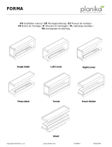 Planika Forma 1000 Single-Sided Fireplace inserts Manual de usuario
