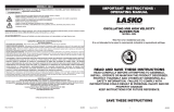 Lasko Blower 4924 Manual de usuario