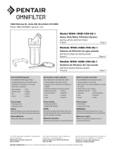 Pentair WHH-10BB-VIH-SG-1 Manual de usuario