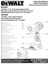 DeWalt DCF902 Manual de usuario