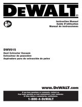 DeWalt DWV015 Manual de usuario