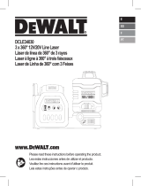 DeWalt DCLE34030 Manual de usuario
