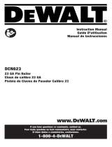 DeWalt DCN623 Manual de usuario
