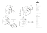 Braun BC22 Manual de usuario