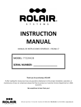 Rolair 7722HK28 Manual de usuario