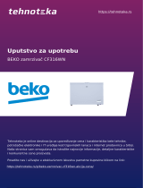 Beko CF100WN Manual de usuario