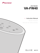 Pioneer VAFW40 Manual de usuario