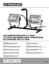 Parkside 2 X 50W LED Work Light Instrucciones de operación