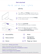 Xfinity 4K Flex Streaming Box Instrucciones de operación