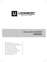 Vonroc CD820AA Instrucciones de operación