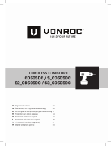 Vonroc CD505DC Instrucciones de operación