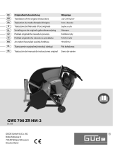 Güde GWS 700 ZR HM-2 Instrucciones de operación