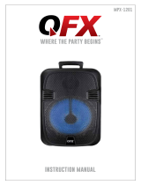 QFX MPX-1201 Instrucciones de operación