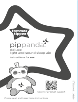 Tommee Tippee Pip Deluxe Sleep Aid Web Leaflet Instrucciones de operación