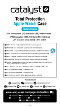 Catalyst Total Protection Apple Watch S7 Case Instrucciones de operación