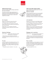 ELNA Edge Stitch Instrucciones de operación