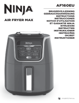 Ninja AF160EU Air Fryer Max Instrucciones de operación