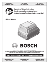 Bosch GAA18V-48N Instrucciones de operación
