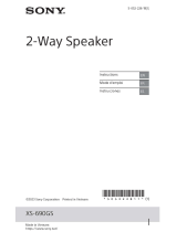 Sony 158XS690GS Instrucciones de operación