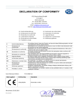 PCE instruments PCE-GMM Instrucciones de operación
