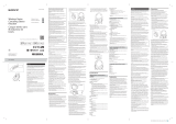 Sony WH1000XM3 Noise Cancelling Headphones [WH-1000XM3/B] El manual del propietario