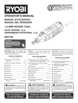 Ryobi RRT100 El manual del propietario