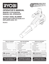 Ryobi P21013 El manual del propietario
