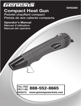 Genesis GHG350 Compact Heat Gun Guía del usuario