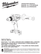 Milwaukee 2803-20 El manual del propietario