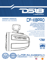 DS18 CF-X8PRO El manual del propietario