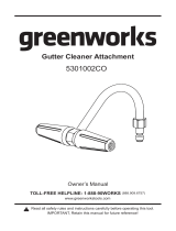 Greenworks 5301002CO El manual del propietario