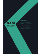 Kicker KXMA900.5 El manual del propietario
