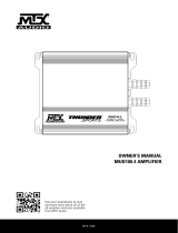 MTX Audio MUD100.4 El manual del propietario