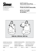 Simer 2905-04 El manual del propietario